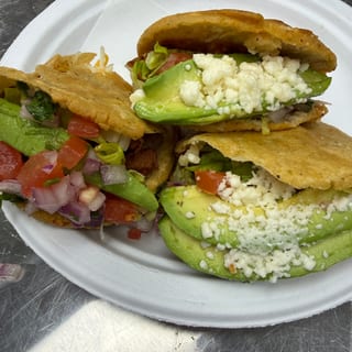 Lengua (Beef Tongue) Gordita